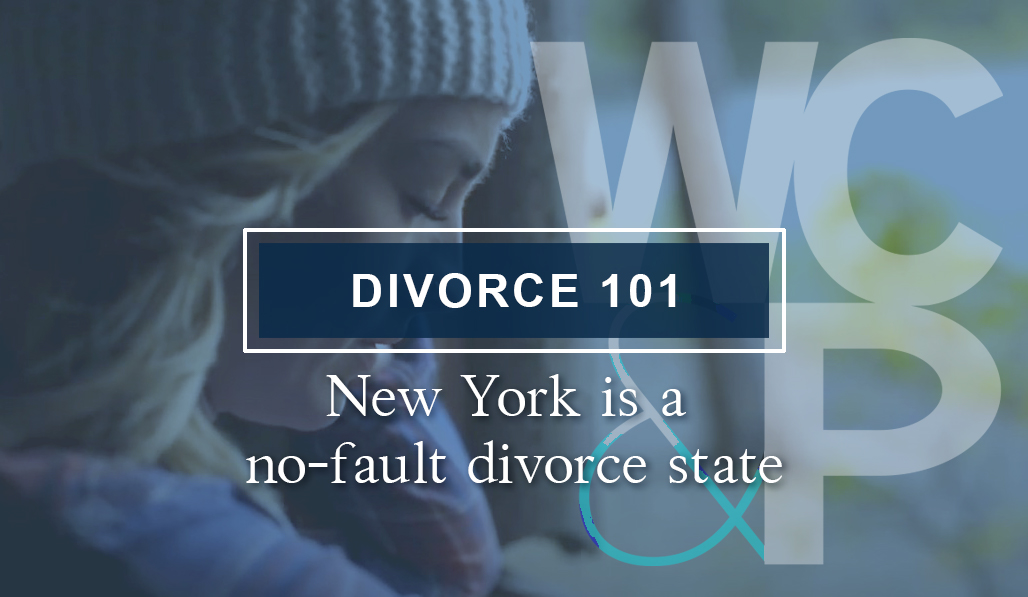 is new york a no fault divorce state